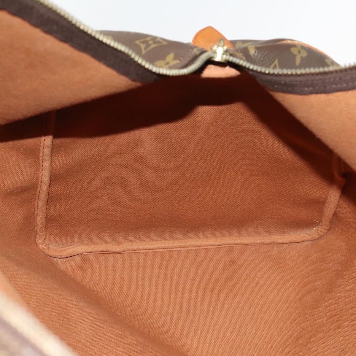 LOUIS VUITTON Monogram Keepall 60 Boston Bag M41422 LV Auth 120701