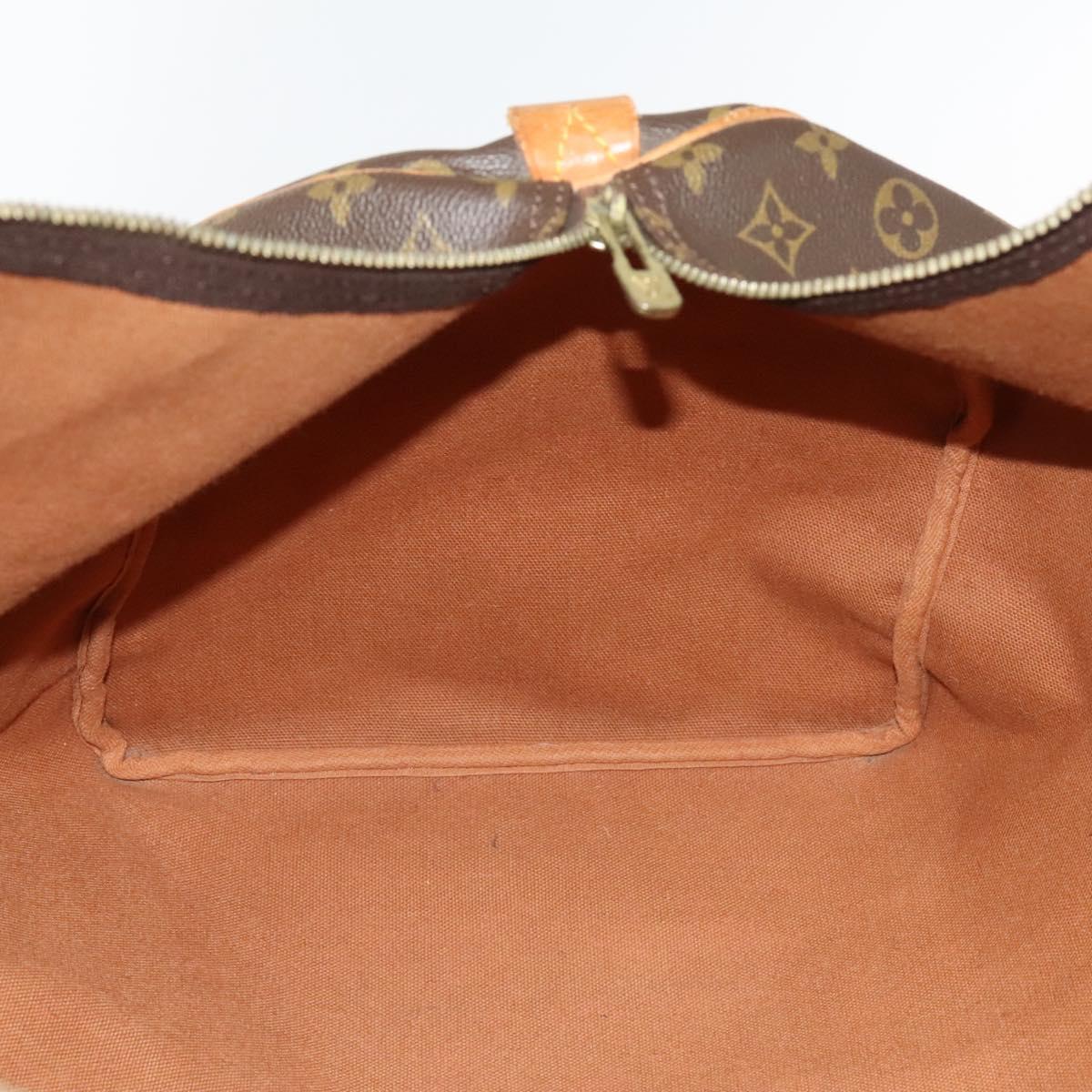 LOUIS VUITTON Monogram Keepall 60 Boston Bag M41422 LV Auth 120701