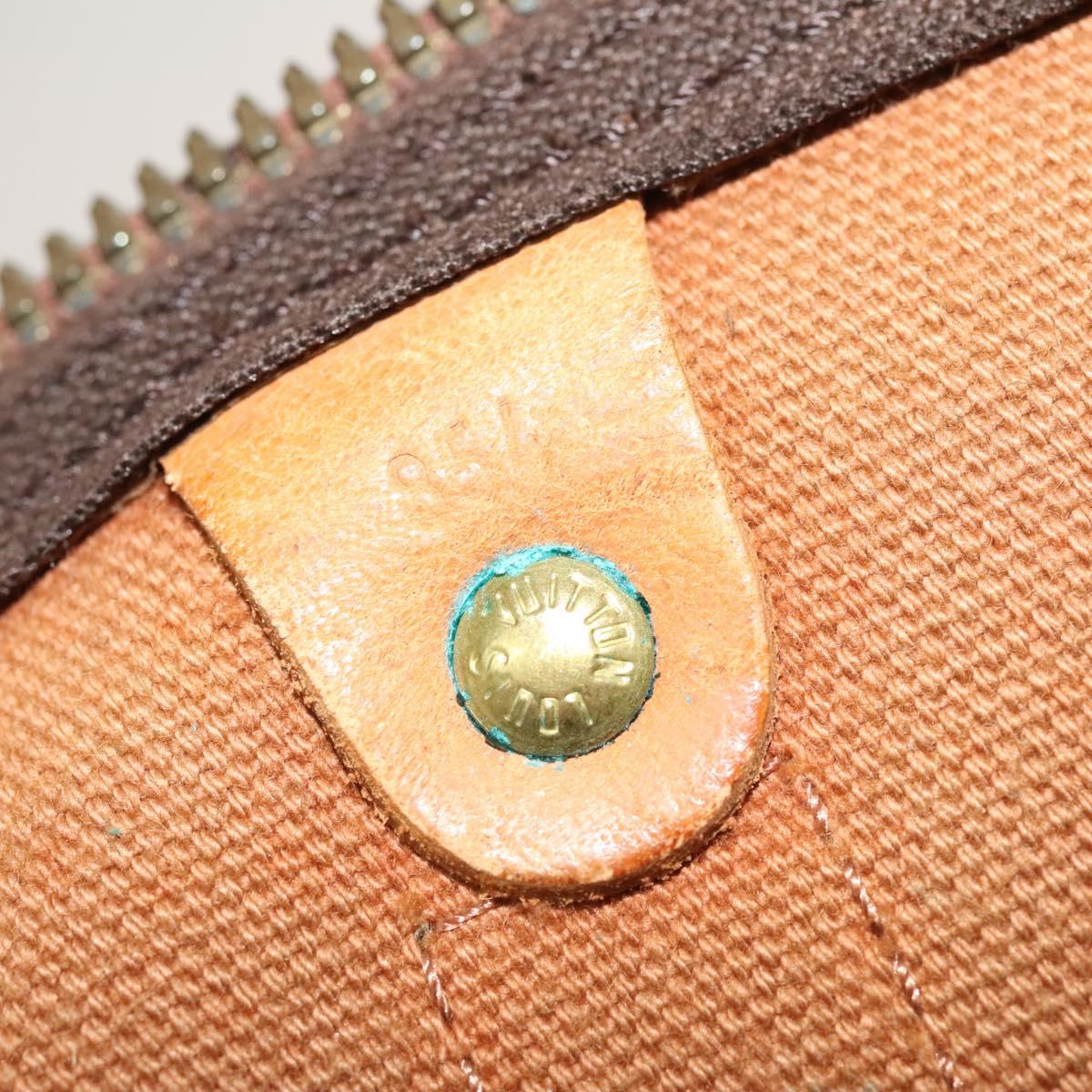 LOUIS VUITTON Monogram Keepall 60 Boston Bag M41422 LV Auth 120701