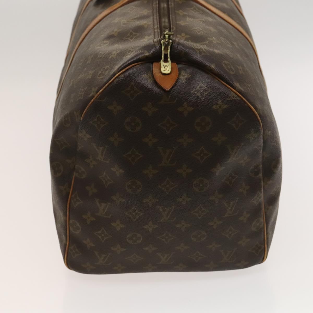 LOUIS VUITTON Monogram Keepall 60 Boston Bag M41422 LV Auth 120701