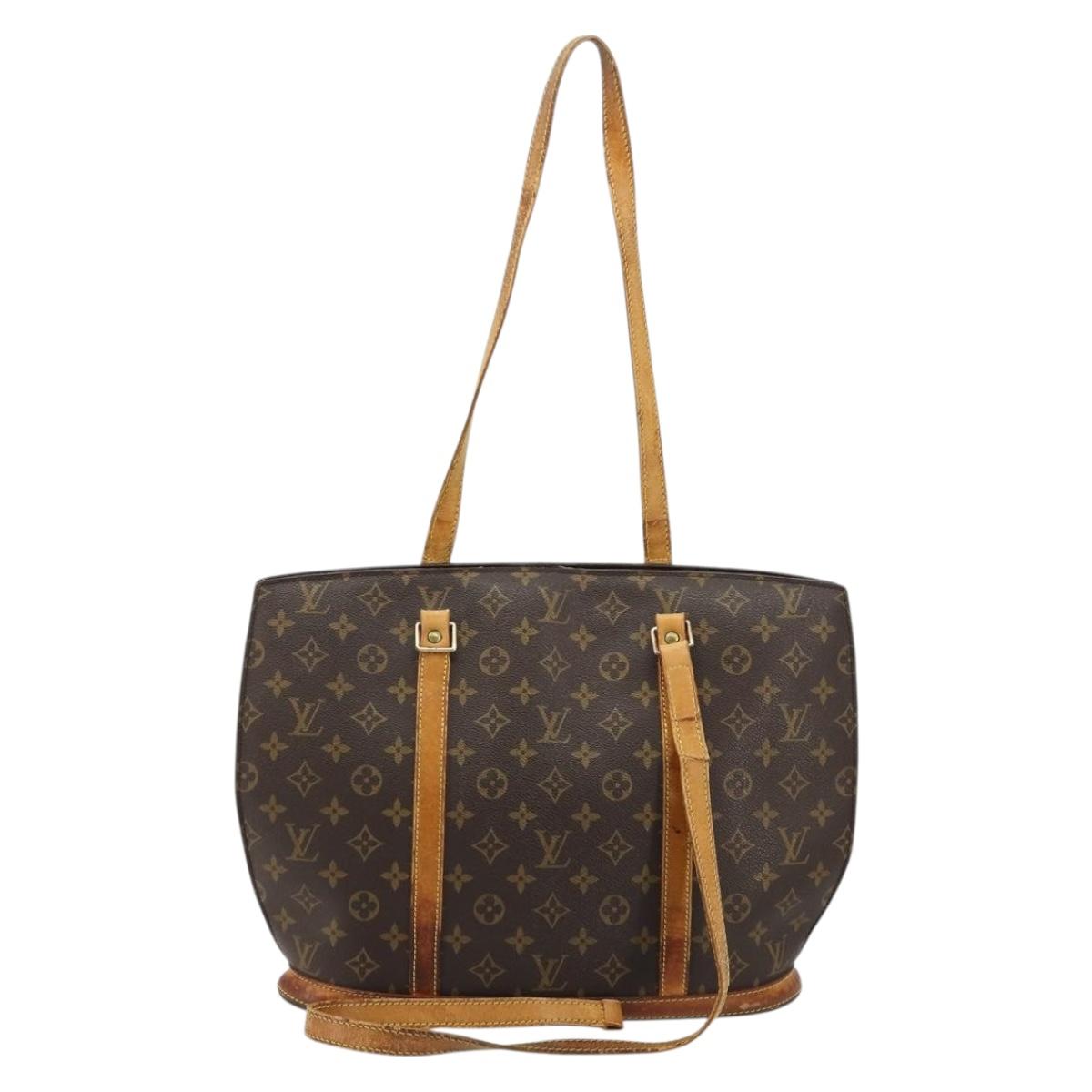 LOUIS VUITTON Monogram Babylone Tote Bag M51102 LV Auth 120721