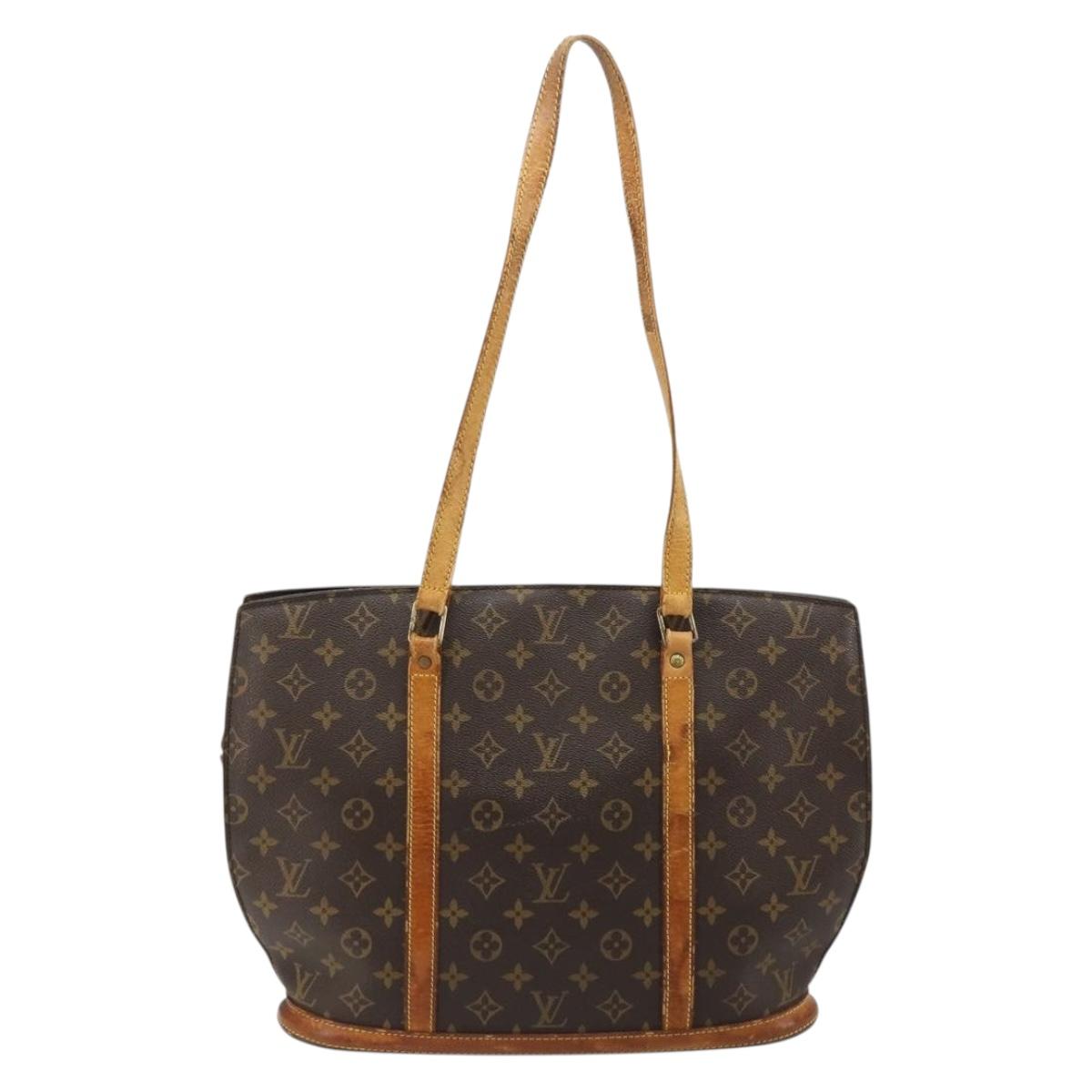 LOUIS VUITTON Monogram Babylone Tote Bag M51102 LV Auth 120721