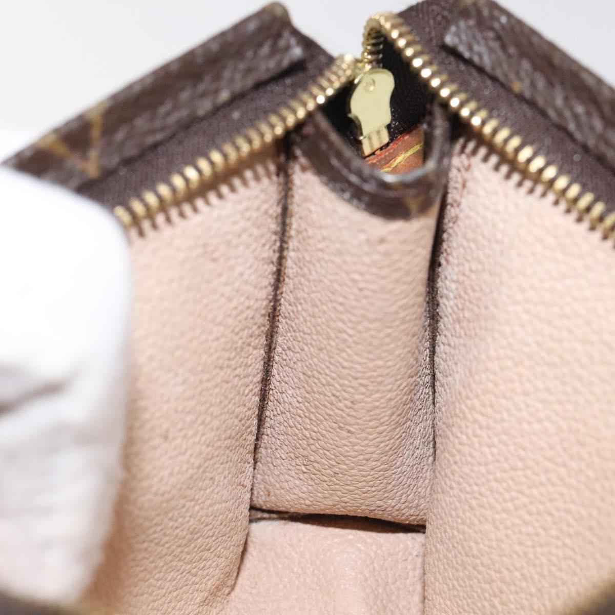 LOUIS VUITTON Monogram Poche Toilette 15 Pouch M47546 LV Auth 120728