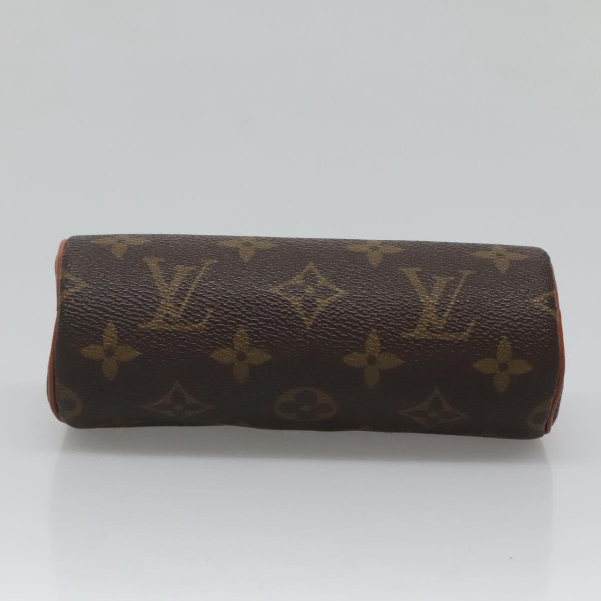LOUIS VUITTON Monogram Papillon Pouch LV Auth 120732