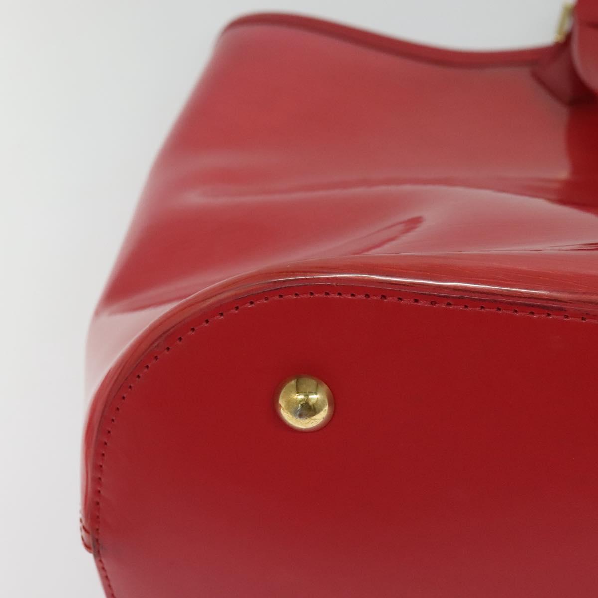 LOUIS VUITTON Epi Plage Lagoon Bay Tote Bag Red M92150 LV Auth 120743