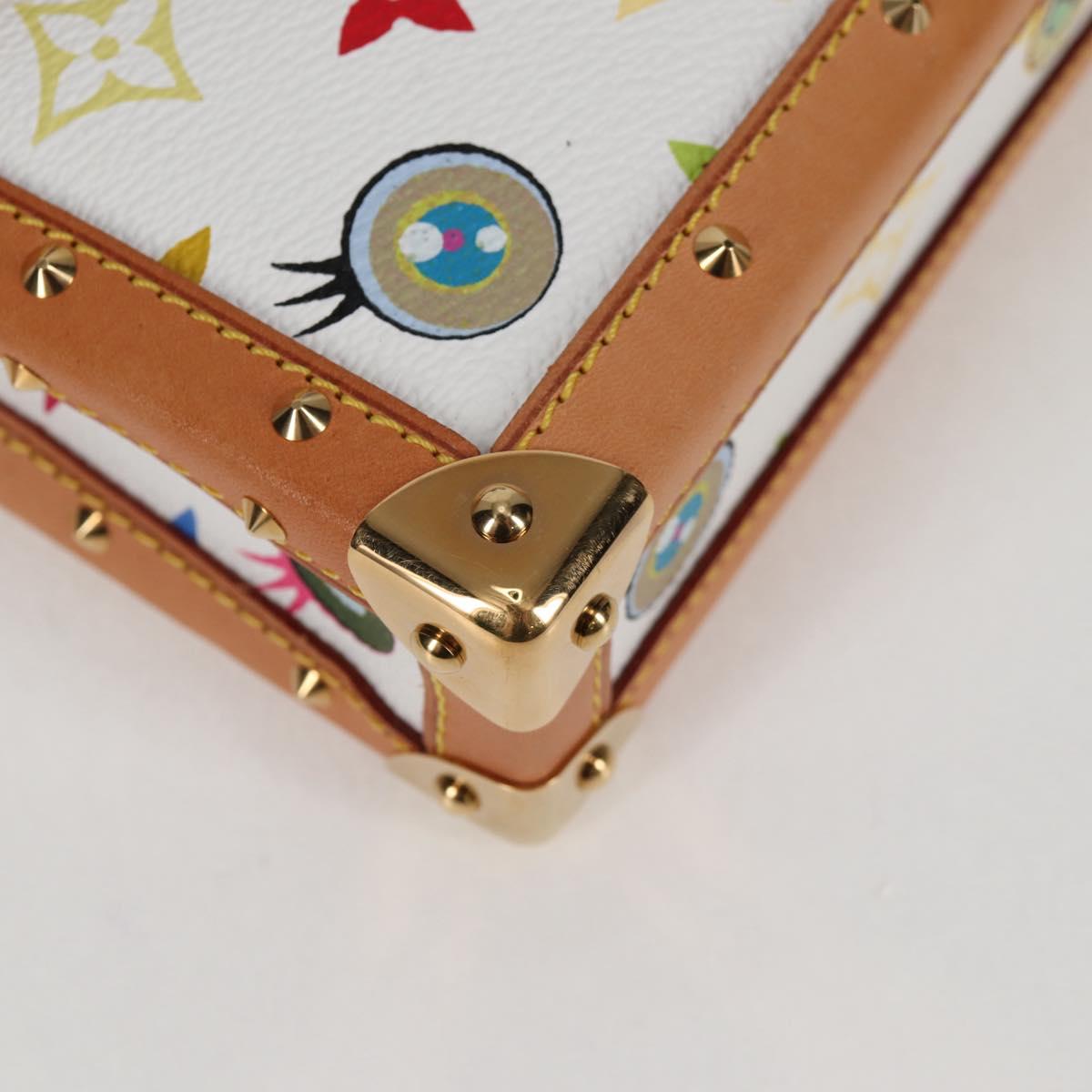 LOUIS VUITTON Multicolor Ribbon Pochette I Miss You Bag M92051 Auth 120751SV