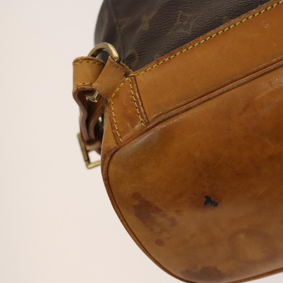 LOUIS VUITTON Monogram Montsouris GM Backpack M51135 LV Auth 120796