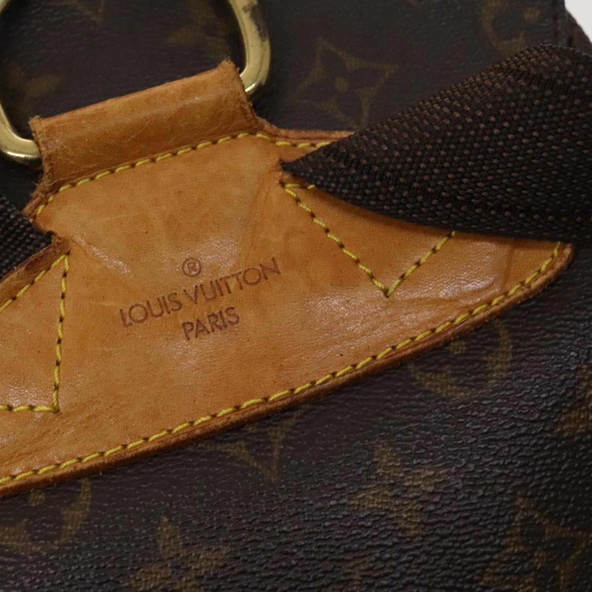 LOUIS VUITTON Monogram Montsouris GM Backpack M51135 LV Auth 120796