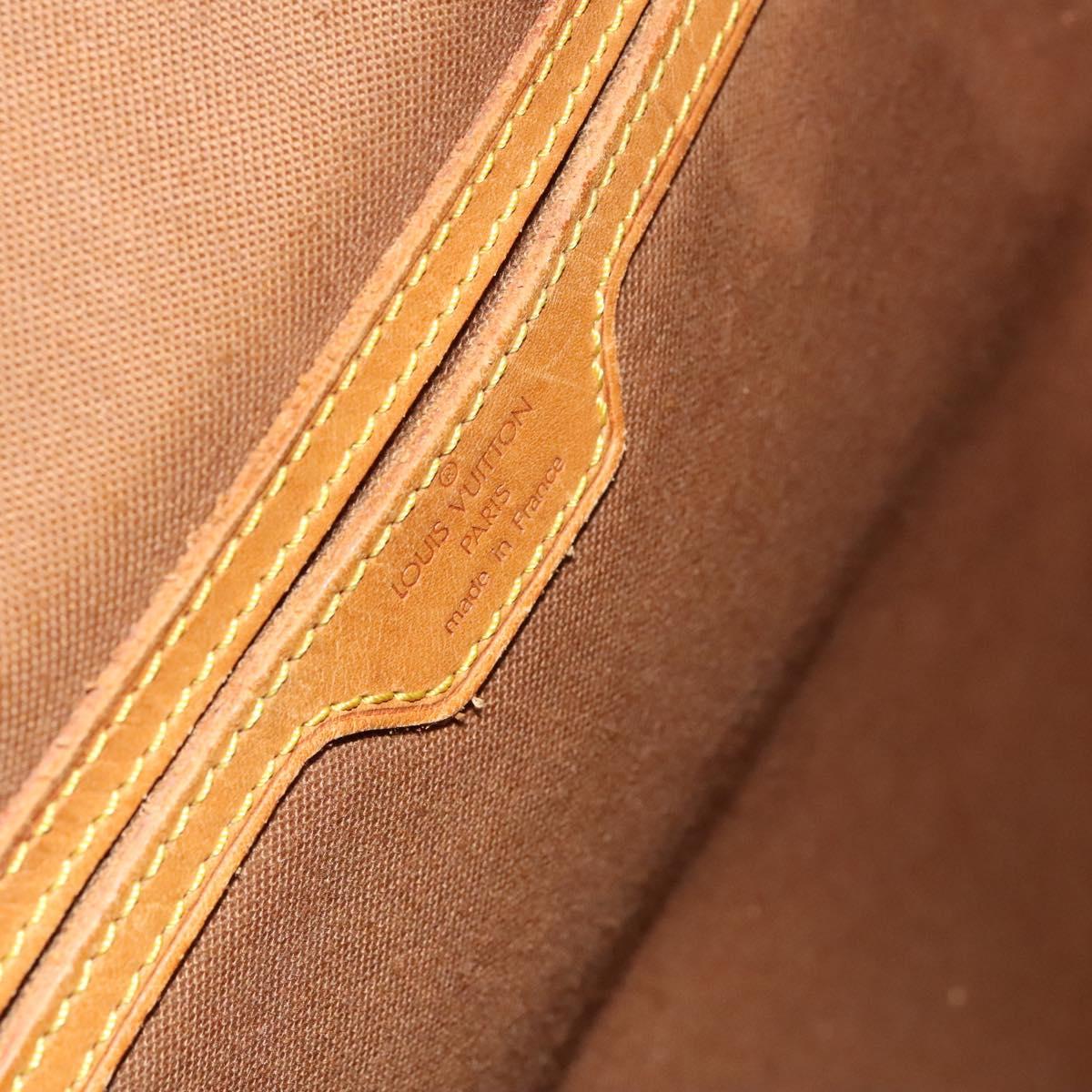 LOUIS VUITTON Monogram Montsouris GM Backpack M51135 LV Auth 120796