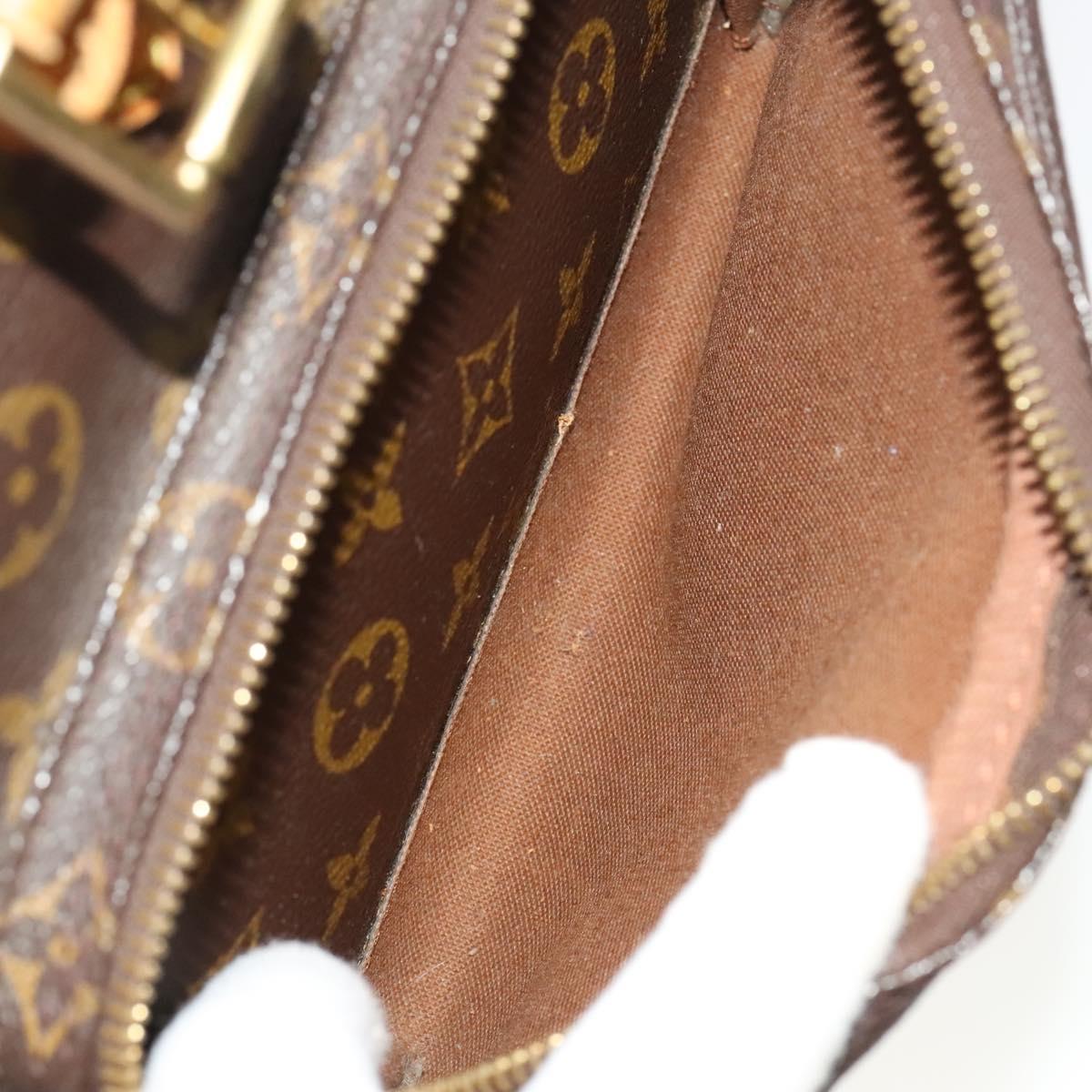 LOUIS VUITTON Monogram Montsouris GM Backpack M51135 LV Auth 120796