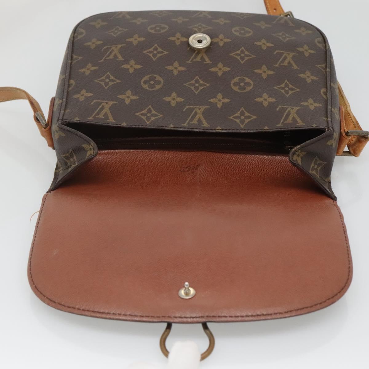 LOUIS VUITTON Monogram Saint Cloud GM Shoulder Bag M51242 LV Auth 120810