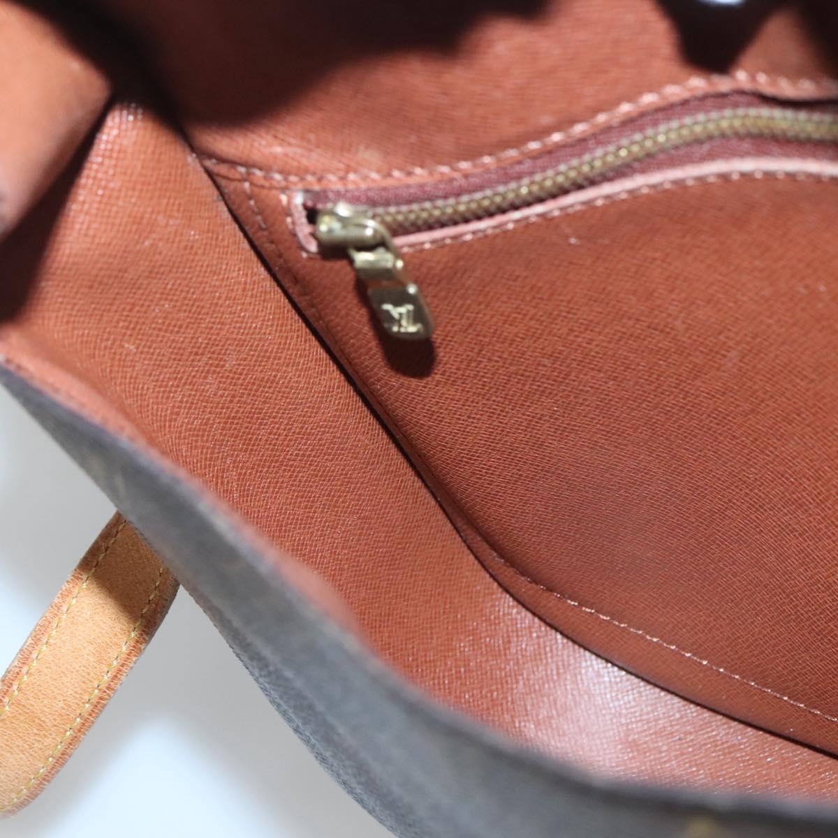 LOUIS VUITTON Monogram Saint Cloud GM Shoulder Bag M51242 LV Auth 120810