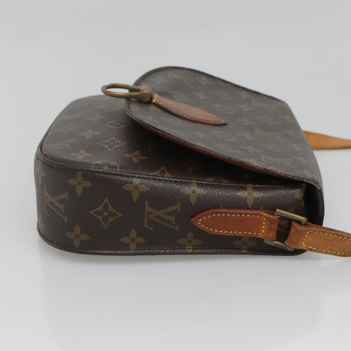 LOUIS VUITTON Monogram Saint Cloud GM Shoulder Bag M51242 LV Auth 120810