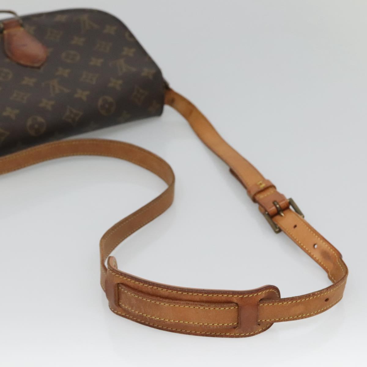 LOUIS VUITTON Monogram Saint Cloud GM Shoulder Bag M51242 LV Auth 120810