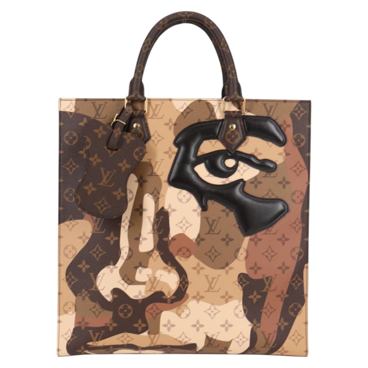 LOUIS VUITTON Monogram LV Portrait Sac Plat NV Tote Bag M46679 LV Auth 120873SM