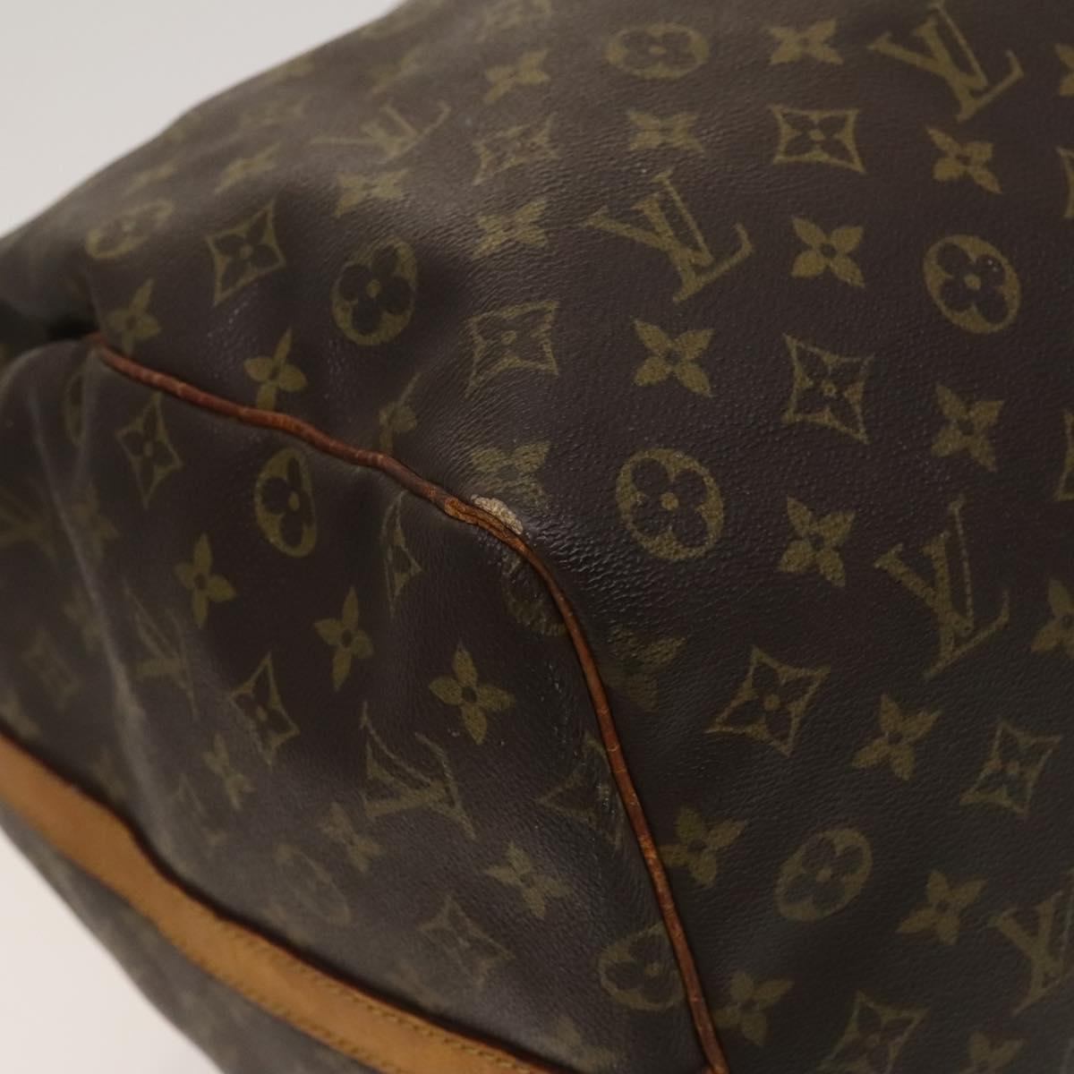 LOUIS VUITTON Monogram Keepall Bandouliere 60 Boston Bag M41412 LV Auth 120998