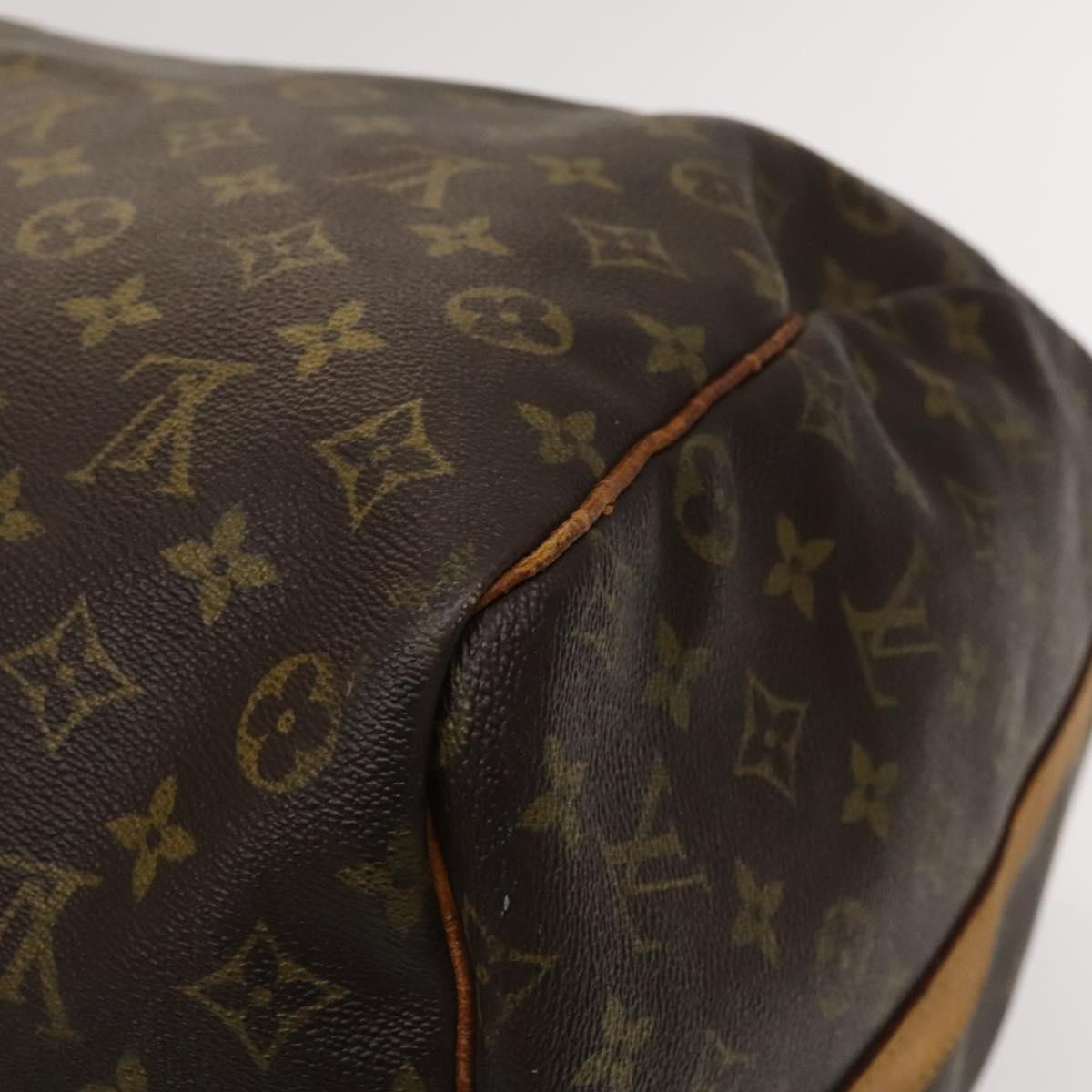 LOUIS VUITTON Monogram Keepall Bandouliere 60 Boston Bag M41412 LV Auth 120998