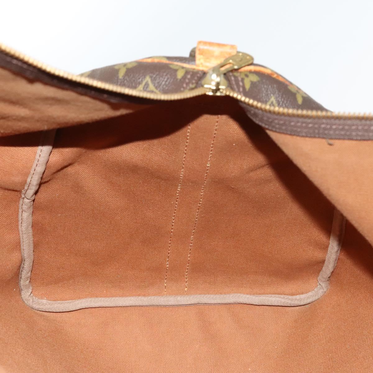 LOUIS VUITTON Monogram Keepall Bandouliere 60 Boston Bag M41412 LV Auth 120998