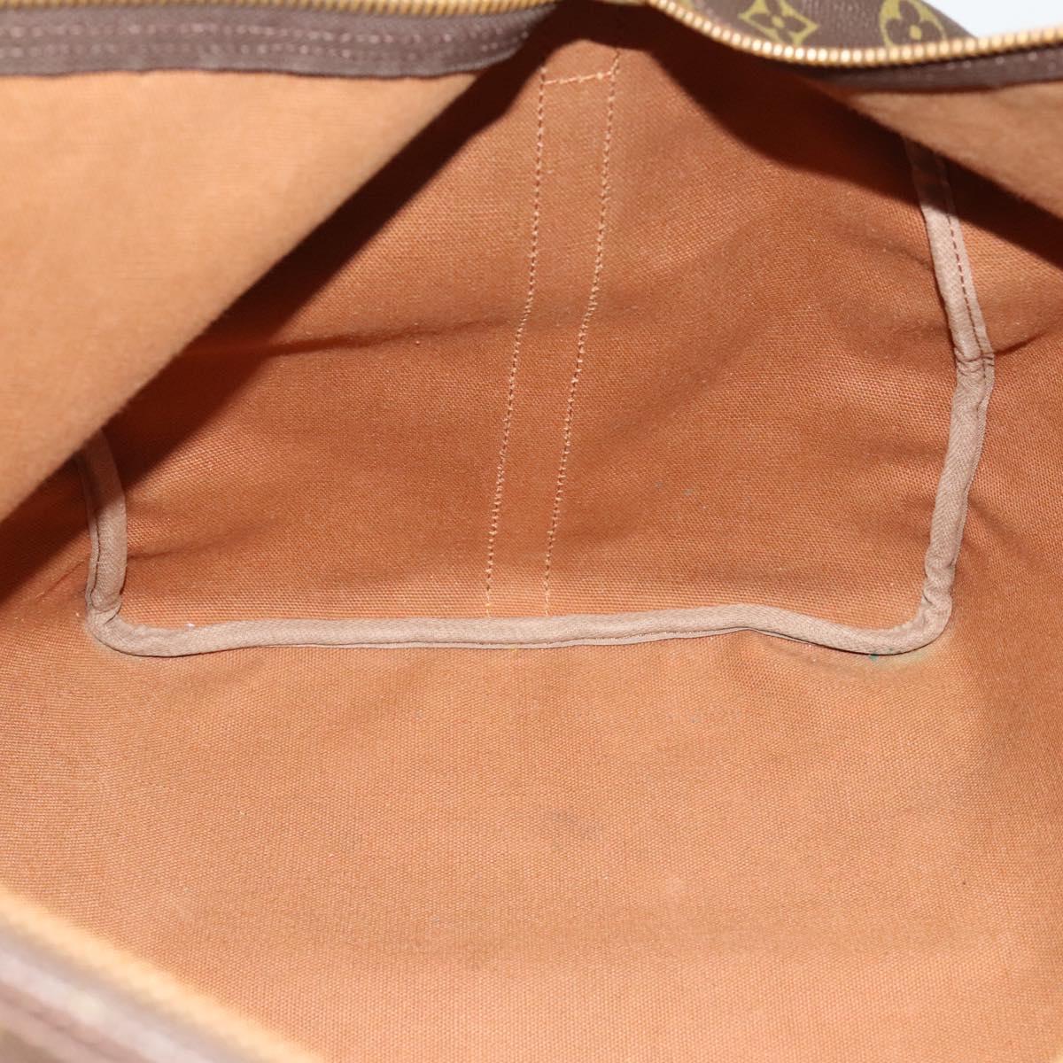 LOUIS VUITTON Monogram Keepall Bandouliere 60 Boston Bag M41412 LV Auth 120998