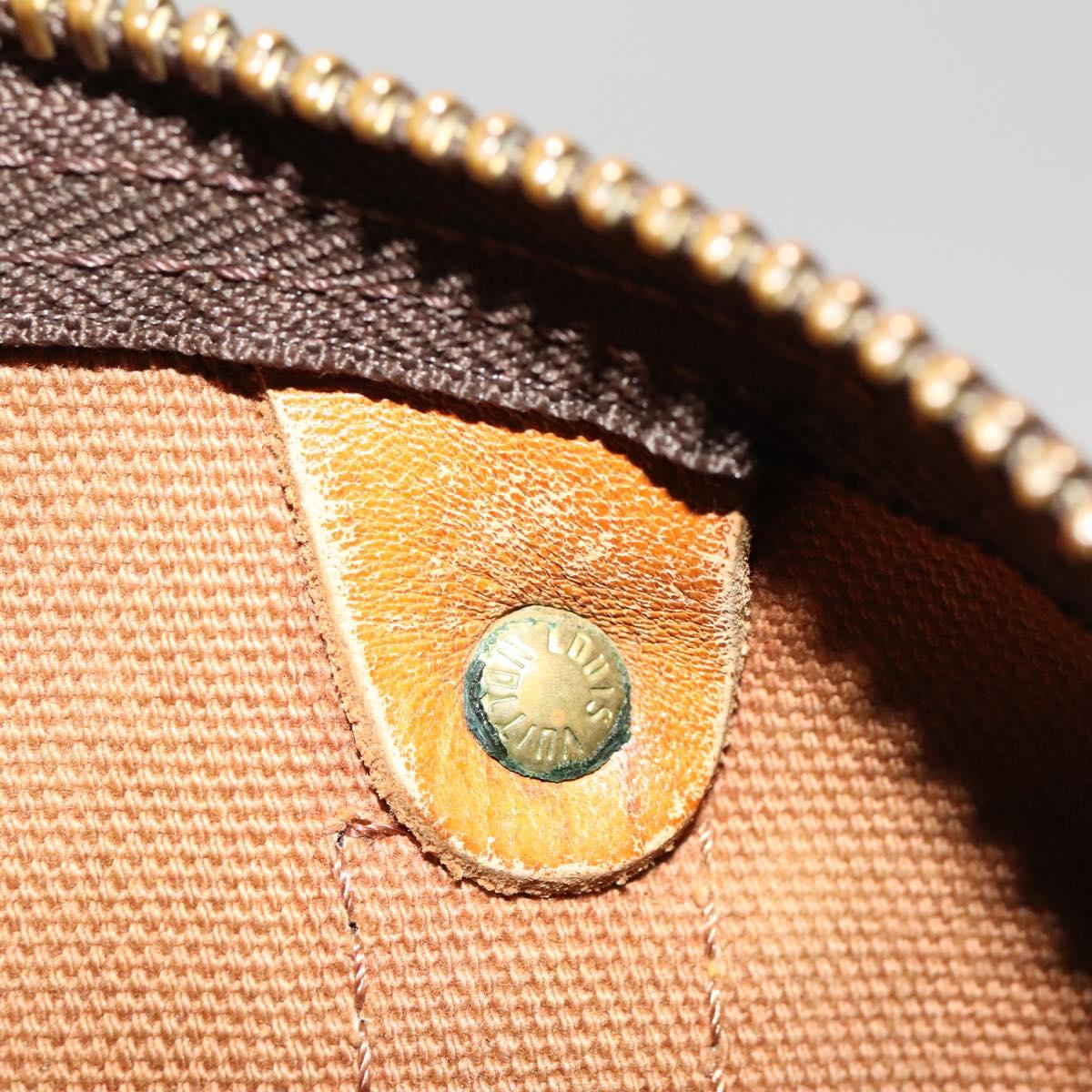 LOUIS VUITTON Monogram Keepall Bandouliere 60 Boston Bag M41412 LV Auth 120998