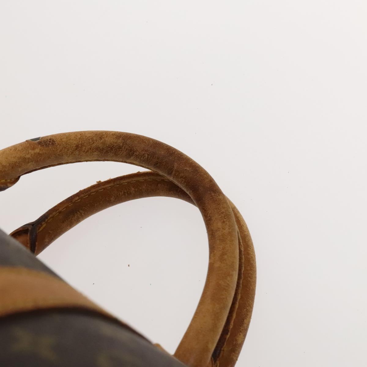 LOUIS VUITTON Monogram Keepall Bandouliere 60 Boston Bag M41412 LV Auth 120998