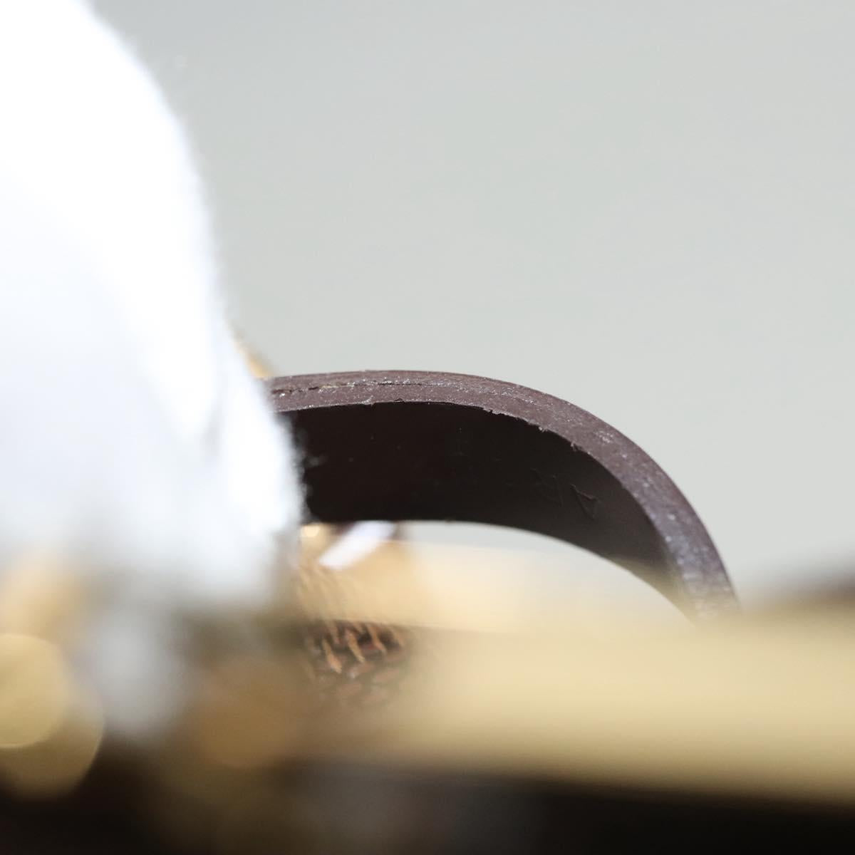 LOUIS VUITTON Damier Ebene Etui Okapi PM Pouch N61738 LV Auth 121018