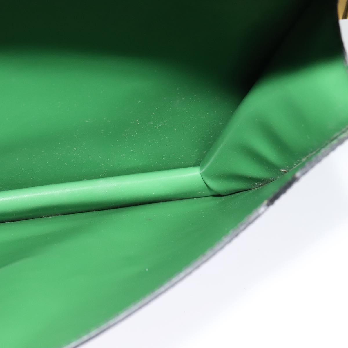 LOUIS VUITTON Epi Osh Shoulder Bag Black Green M52444 LV Auth 121028
