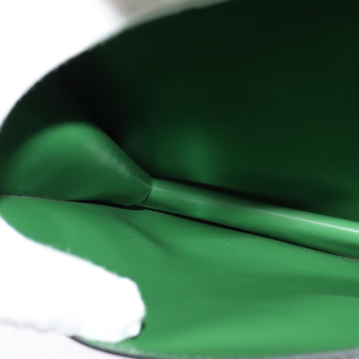 LOUIS VUITTON Epi Osh Shoulder Bag Black Green M52444 LV Auth 121028