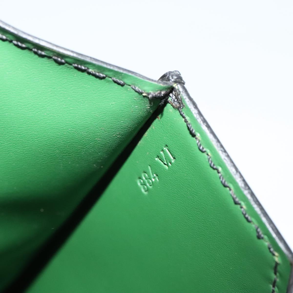 LOUIS VUITTON Epi Osh Shoulder Bag Black Green M52444 LV Auth 121028