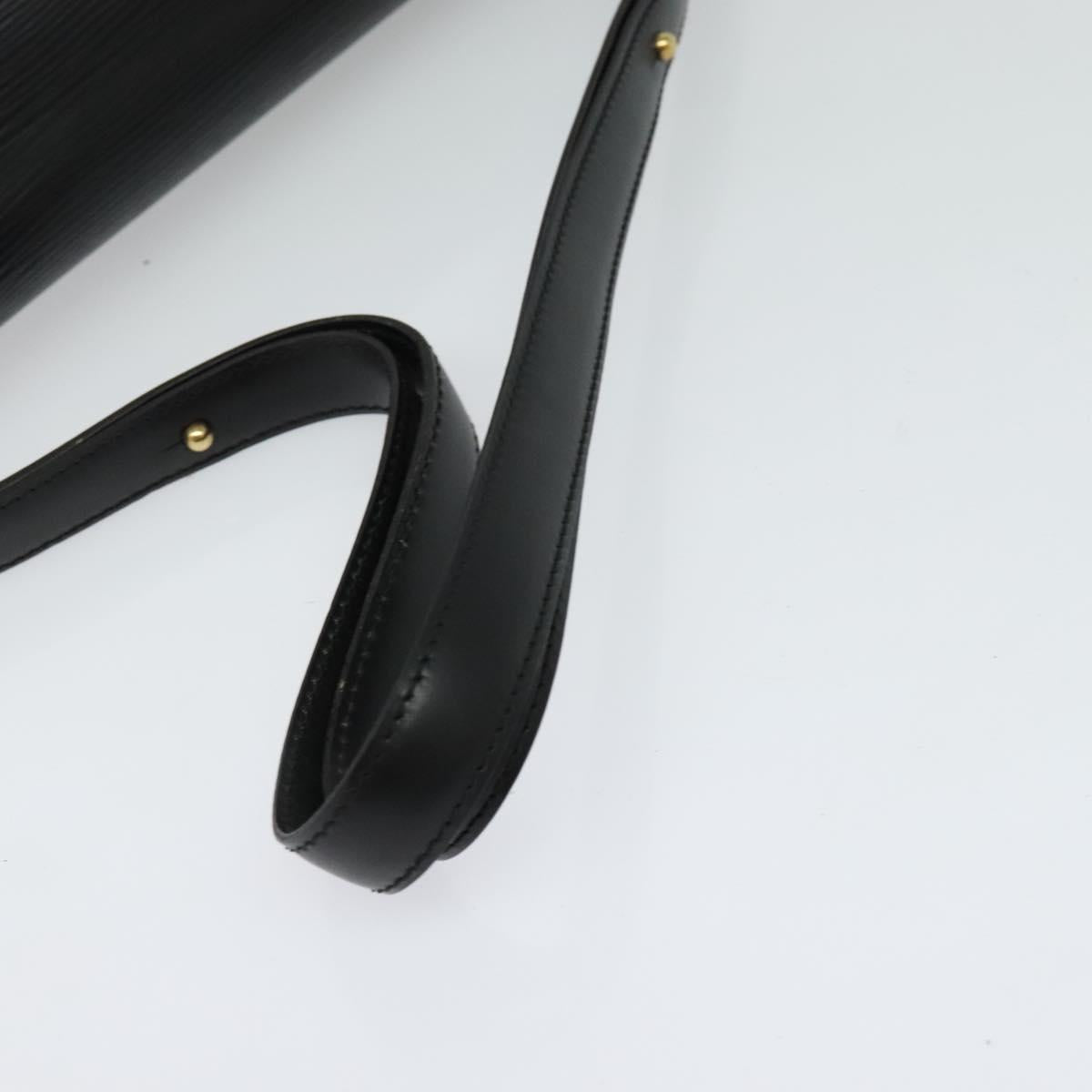 LOUIS VUITTON Epi Osh Shoulder Bag Black Green M52444 LV Auth 121028