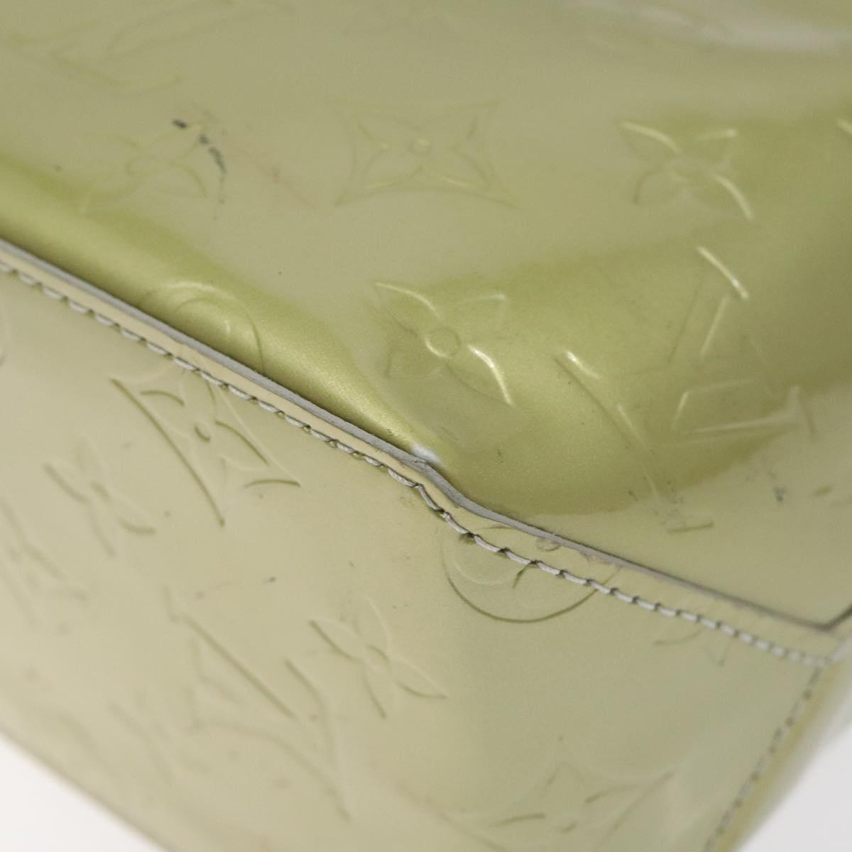 LOUIS VUITTON Monogram Vernis Reade PM Hand Bag Gris M91145 LV Auth 121043