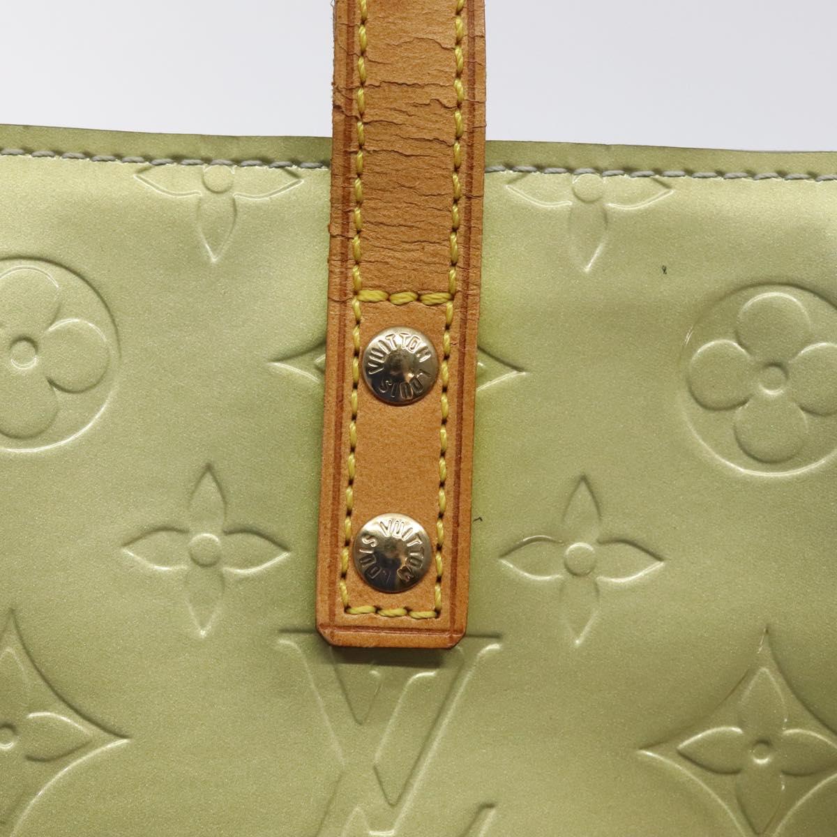 LOUIS VUITTON Monogram Vernis Reade PM Hand Bag Gris M91145 LV Auth 121043