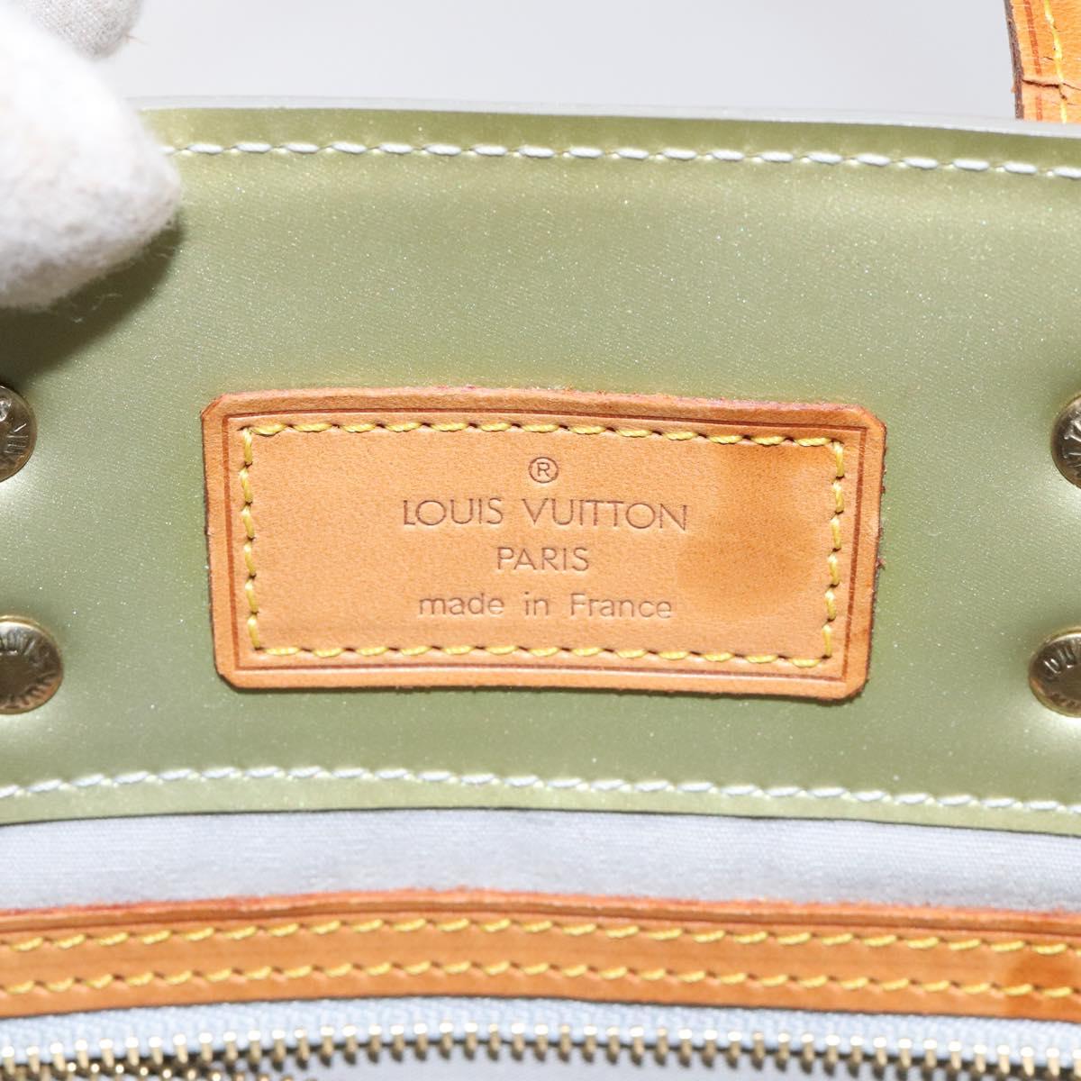 LOUIS VUITTON Monogram Vernis Reade PM Hand Bag Gris M91145 LV Auth 121043
