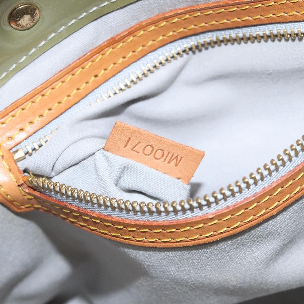 LOUIS VUITTON Monogram Vernis Reade PM Hand Bag Gris M91145 LV Auth 121043