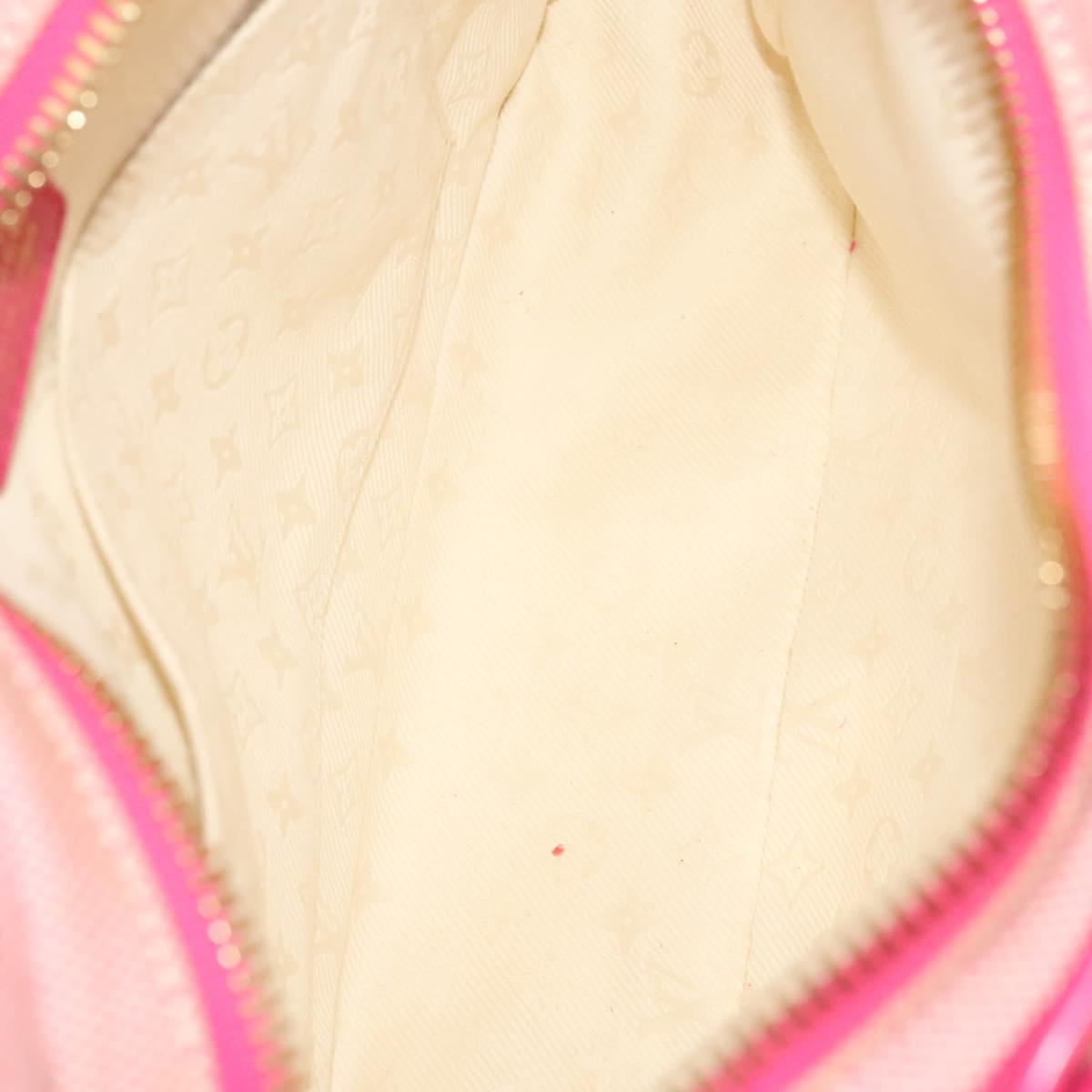 LOUIS VUITTON Cruise Line Rider Shoulder Bag Pink M92809 LV Auth 121064