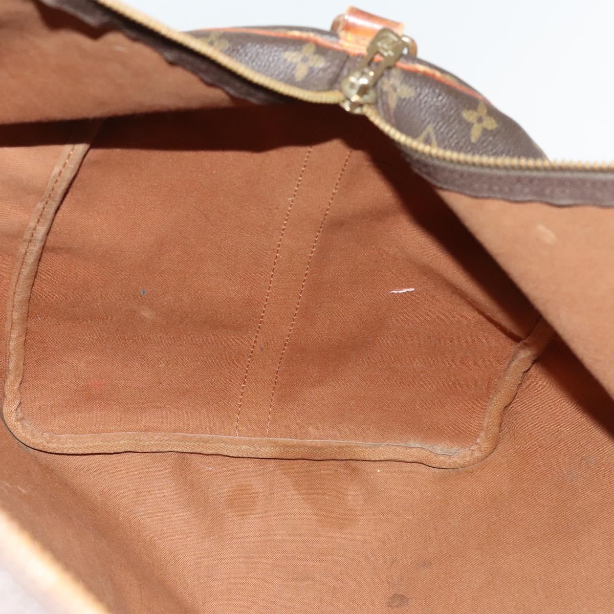 LOUIS VUITTON Monogram Keepall Bandouliere 60 Boston Bag M41412 LV Auth 121071