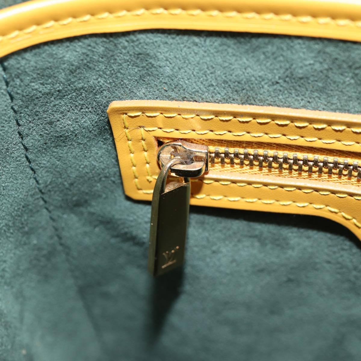 LOUIS VUITTON Epi Vavin PM Tote Bag SPO 2way Yellow LV Auth 121180V