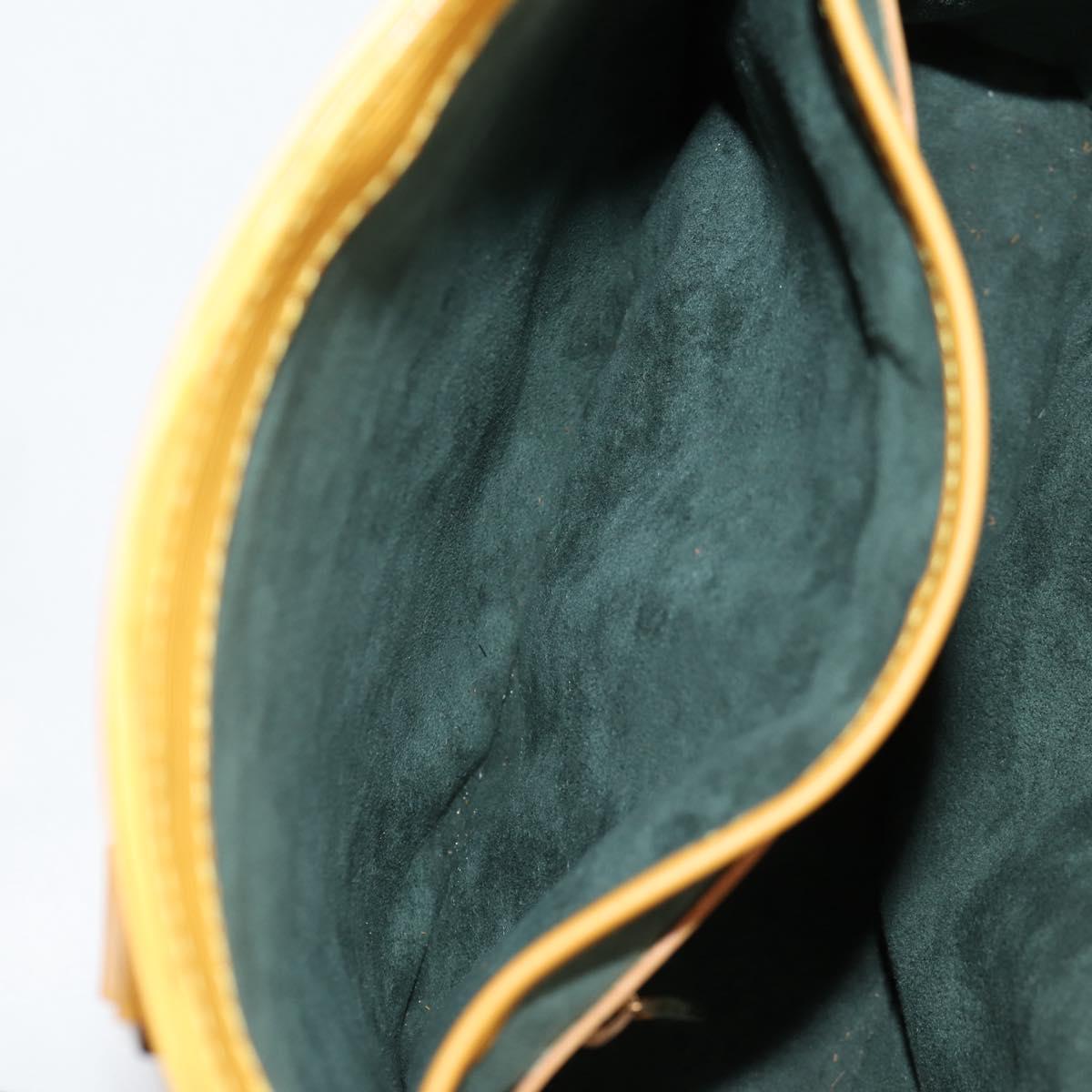 LOUIS VUITTON Epi Vavin PM Tote Bag SPO 2way Yellow LV Auth 121180V