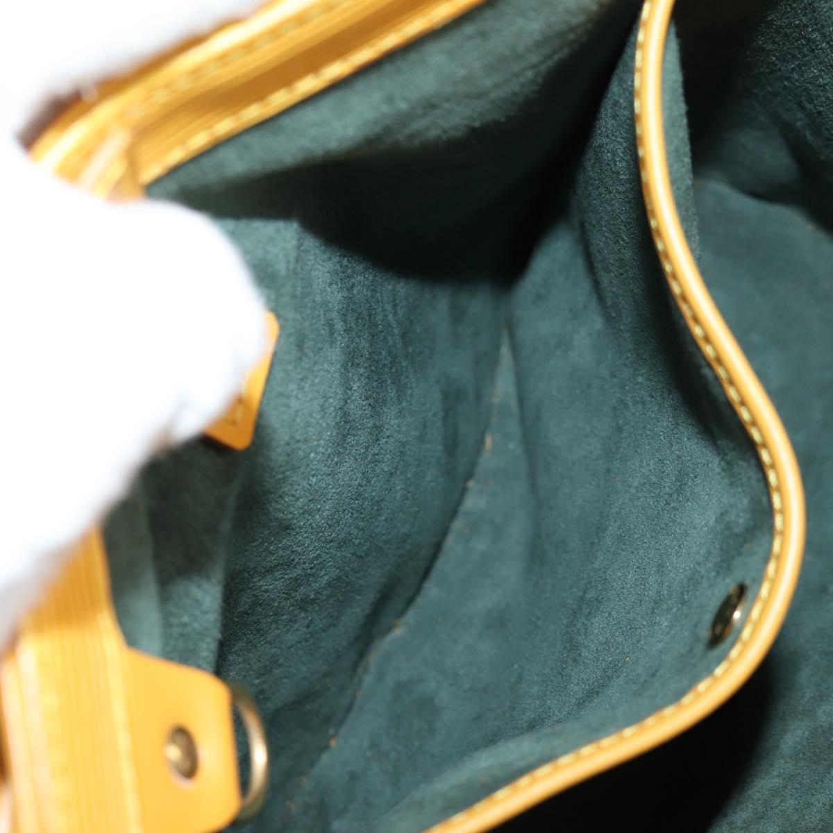 LOUIS VUITTON Epi Vavin PM Tote Bag SPO 2way Yellow LV Auth 121180V