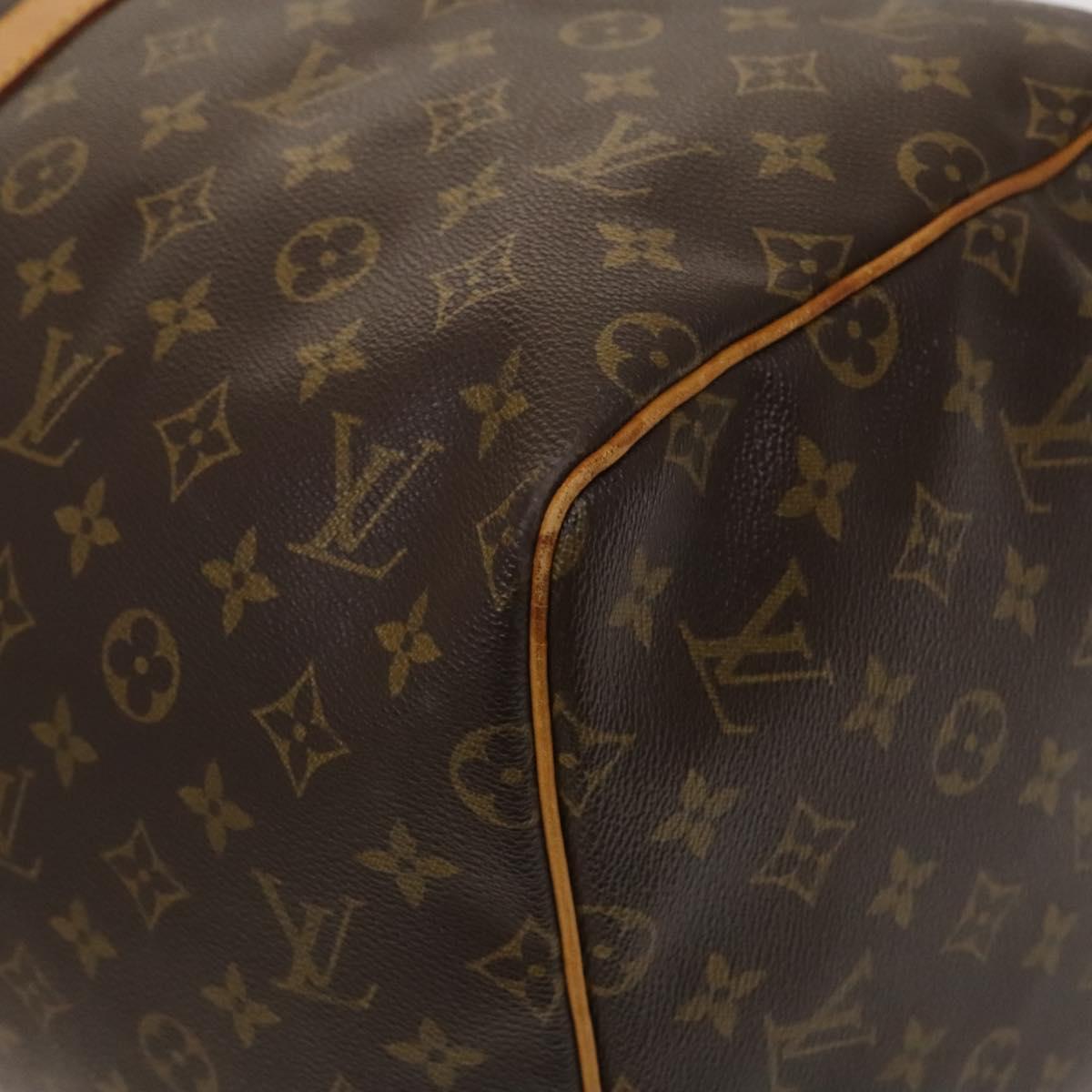 LOUIS VUITTON Monogram Keepall 55 Boston Bag M41424 LV Auth 121191