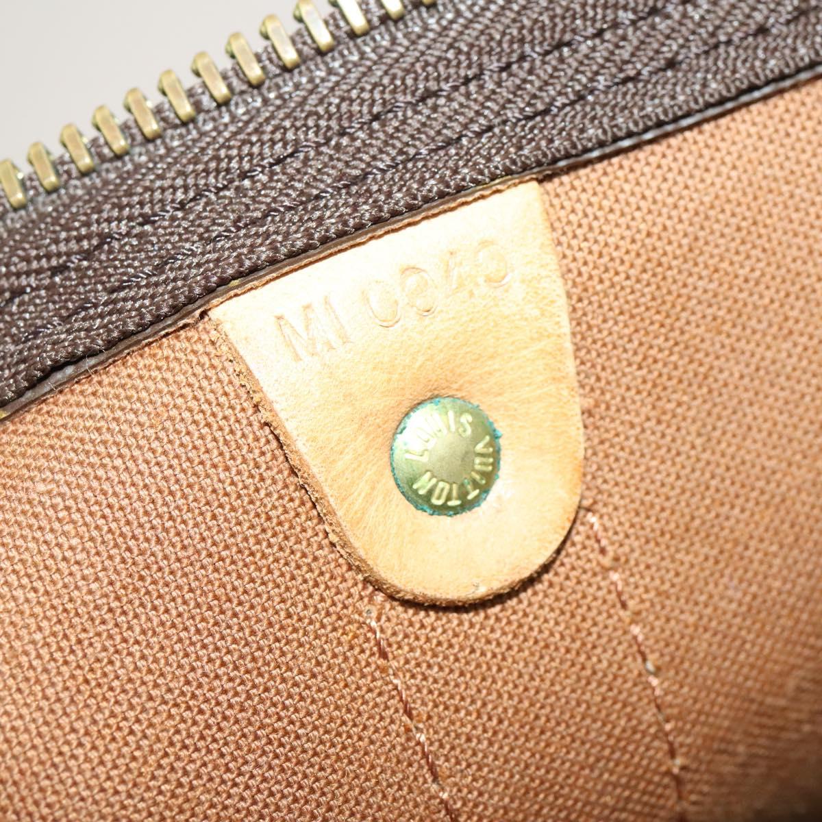 LOUIS VUITTON Monogram Keepall 55 Boston Bag M41424 LV Auth 121191