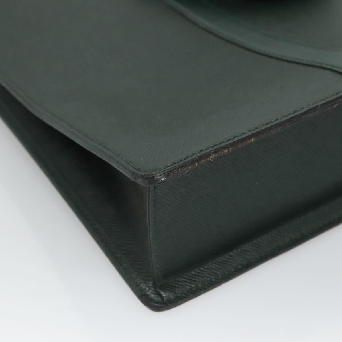 LOUIS VUITTON Taiga Porte Documents Rozan Bag Ardoise M30052 LV Auth 121200