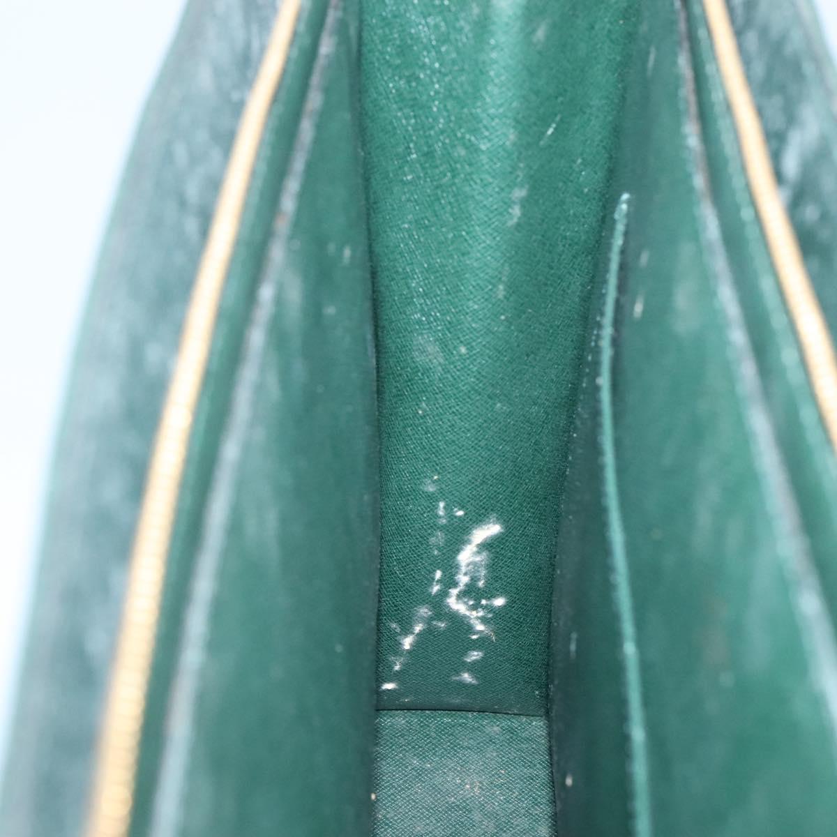 LOUIS VUITTON Taiga Porte Documents Rozan Bag Ardoise M30052 LV Auth 121200