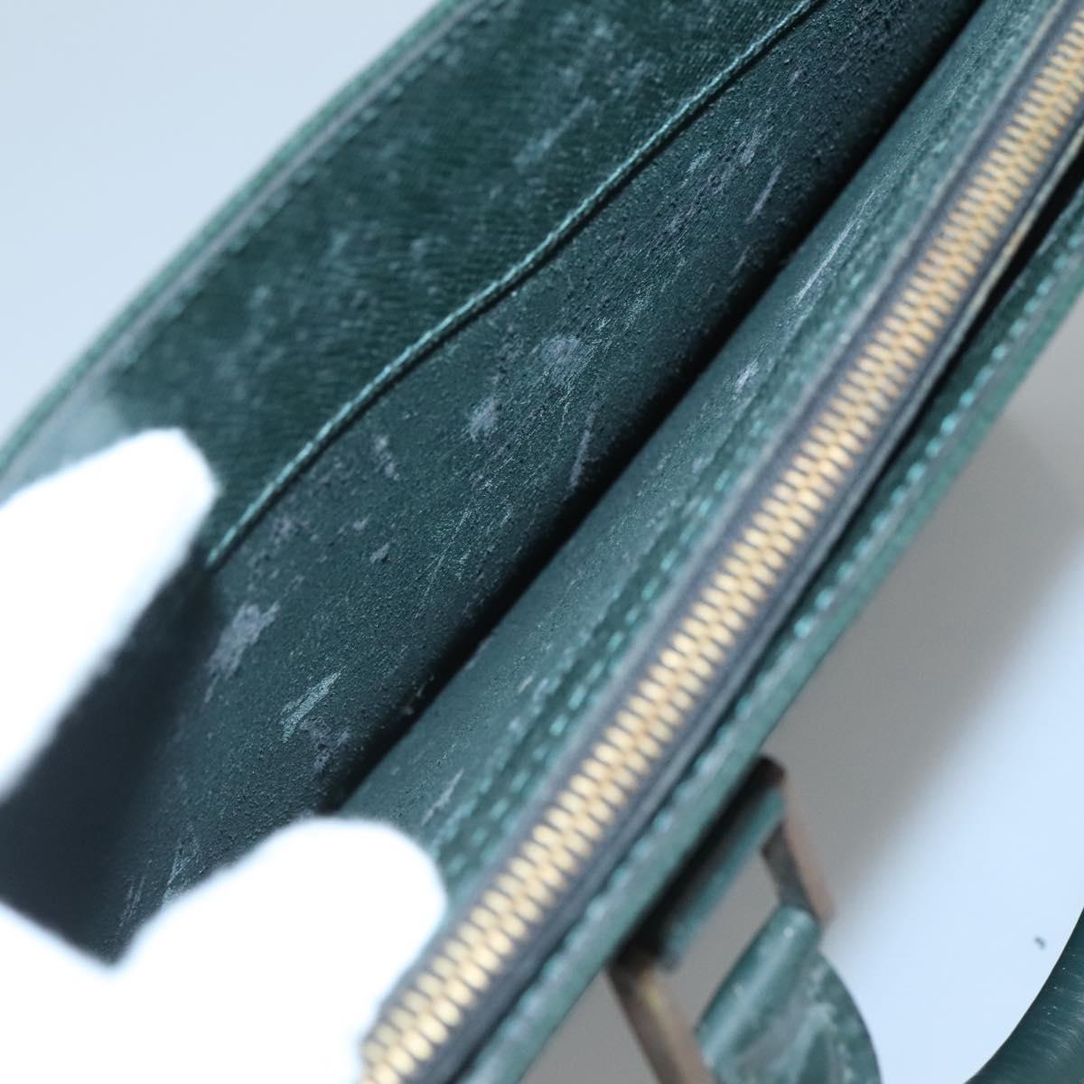 LOUIS VUITTON Taiga Porte Documents Rozan Bag Ardoise M30052 LV Auth 121200