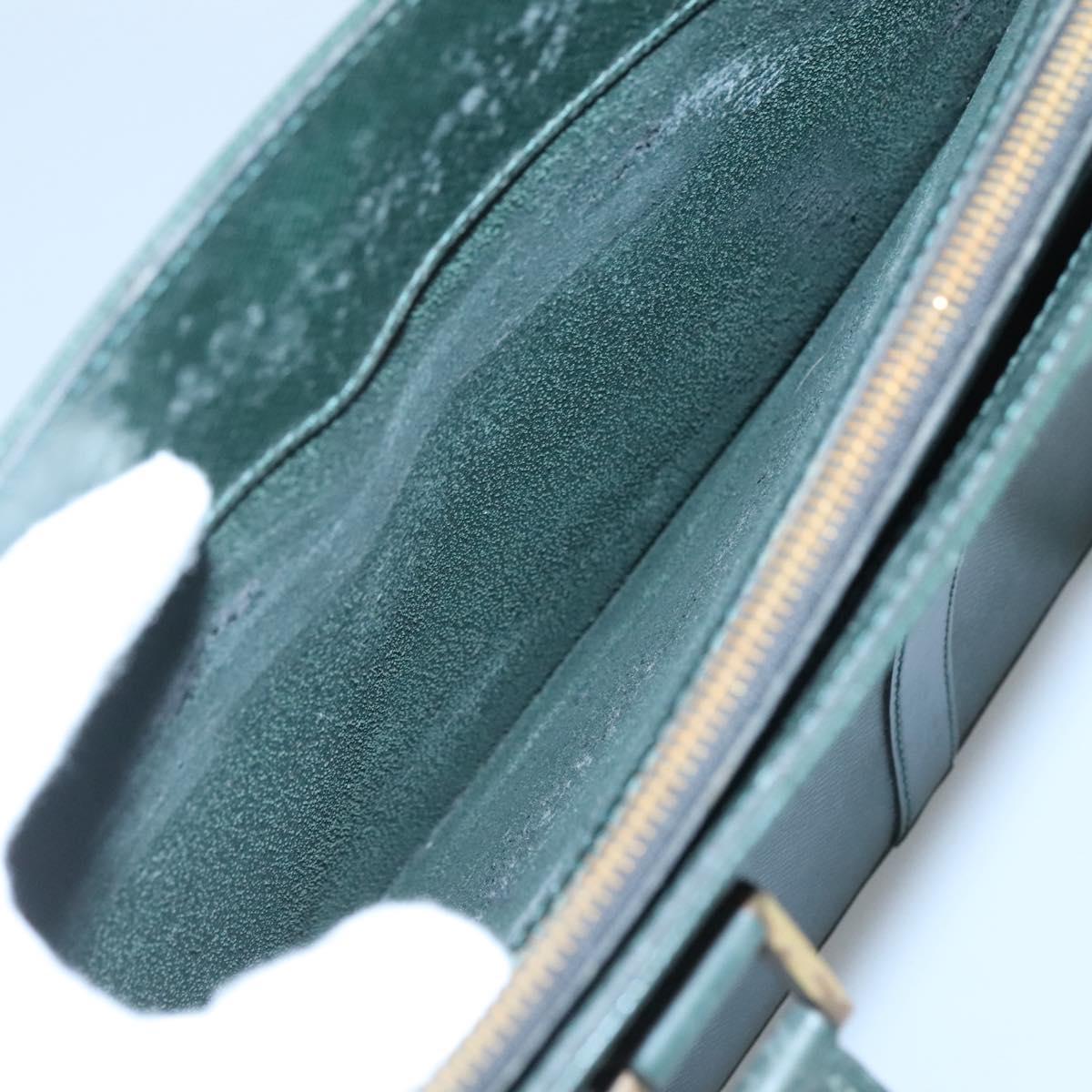 LOUIS VUITTON Taiga Porte Documents Rozan Bag Ardoise M30052 LV Auth 121200