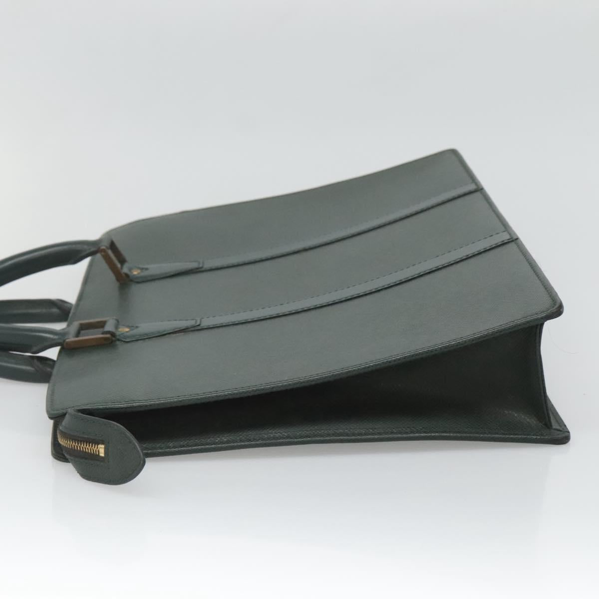 LOUIS VUITTON Taiga Porte Documents Rozan Bag Ardoise M30052 LV Auth 121200