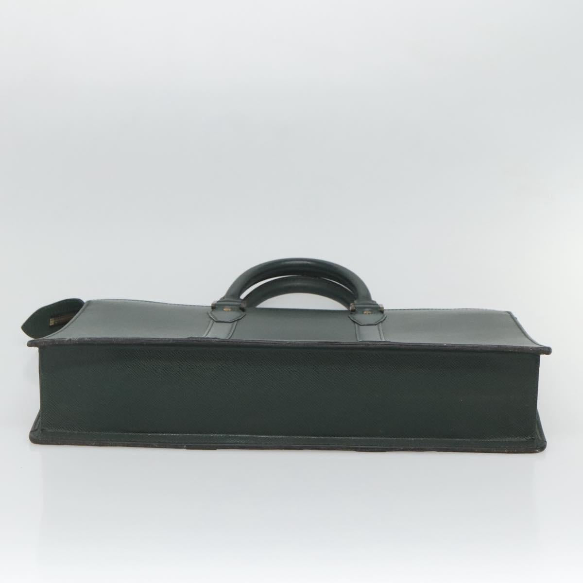 LOUIS VUITTON Taiga Porte Documents Rozan Bag Ardoise M30052 LV Auth 121200