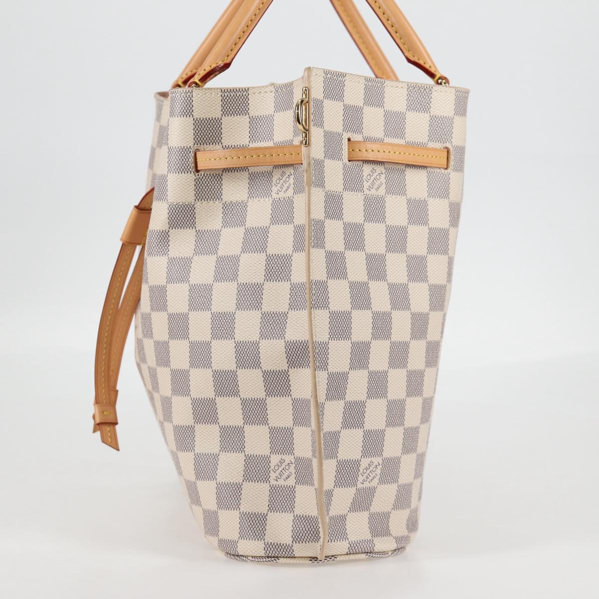 LOUIS VUITTON Damier Azur Giroratta Hand Bag N41579 LV Auth 121229M