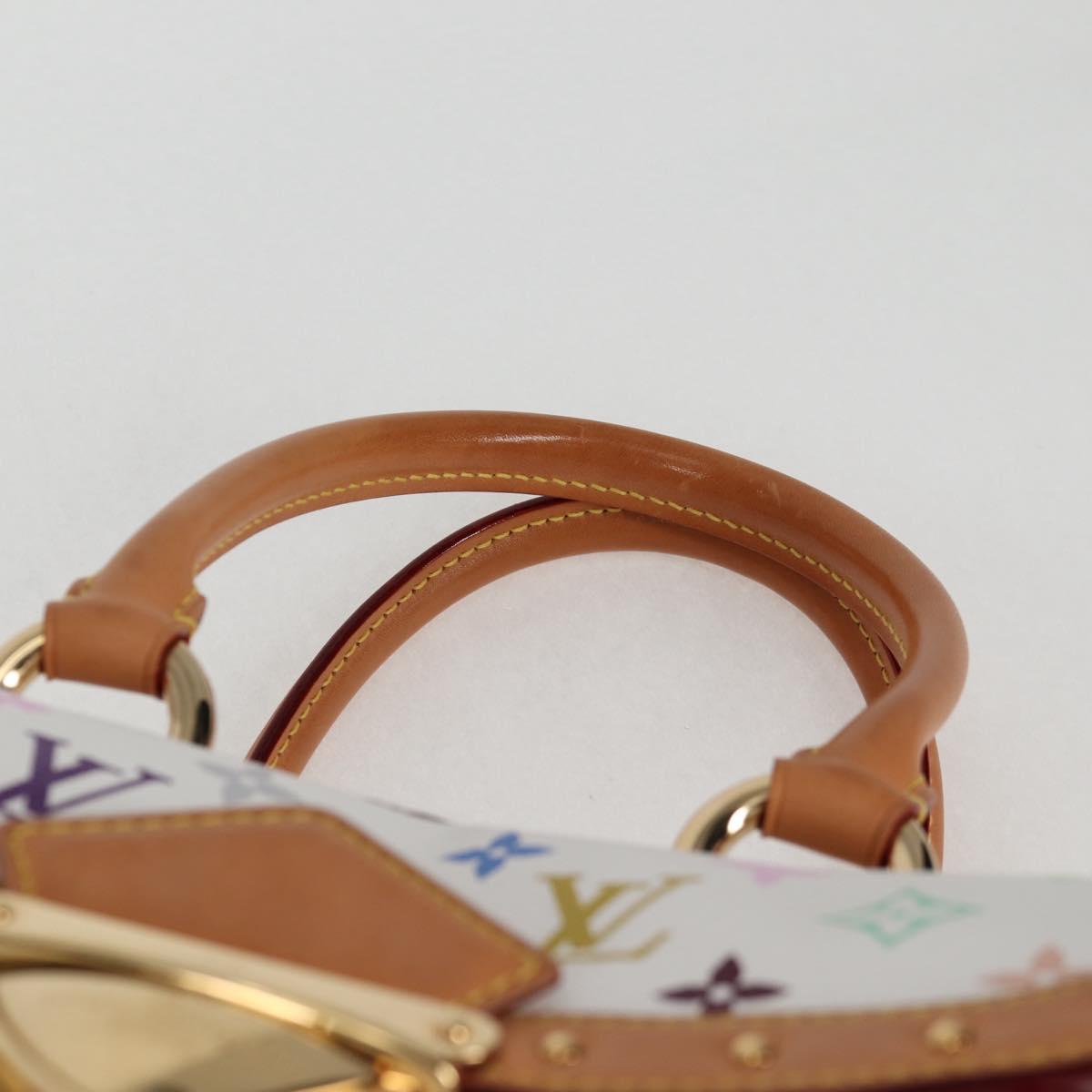 LOUIS VUITTON Monogram Multicolor Rita Bag 2way White M40125 LV Auth 121279V