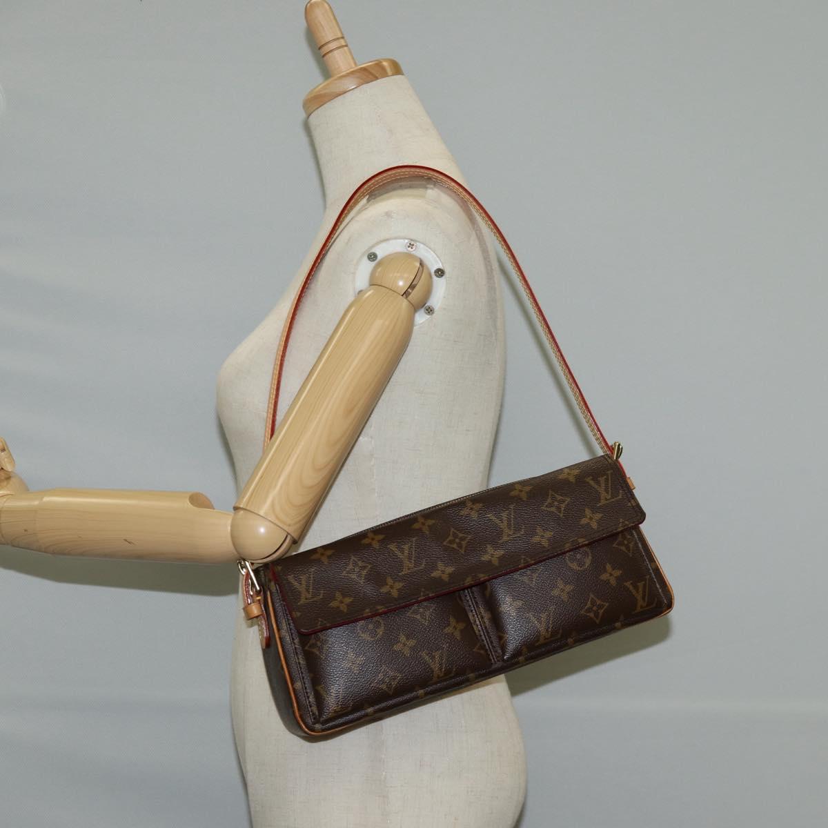 LOUIS VUITTON Monogram Viva Cite MM Shoulder Bag M51164 LV Auth 121285V